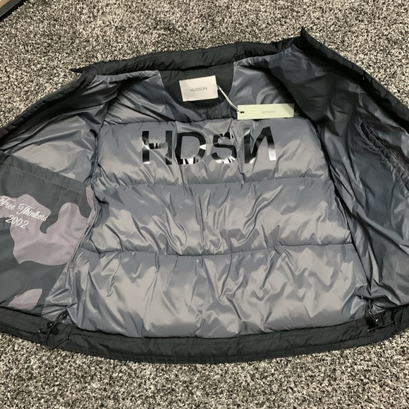 Hudson Puffer Trucker Jacket M - Picture 8 of 16